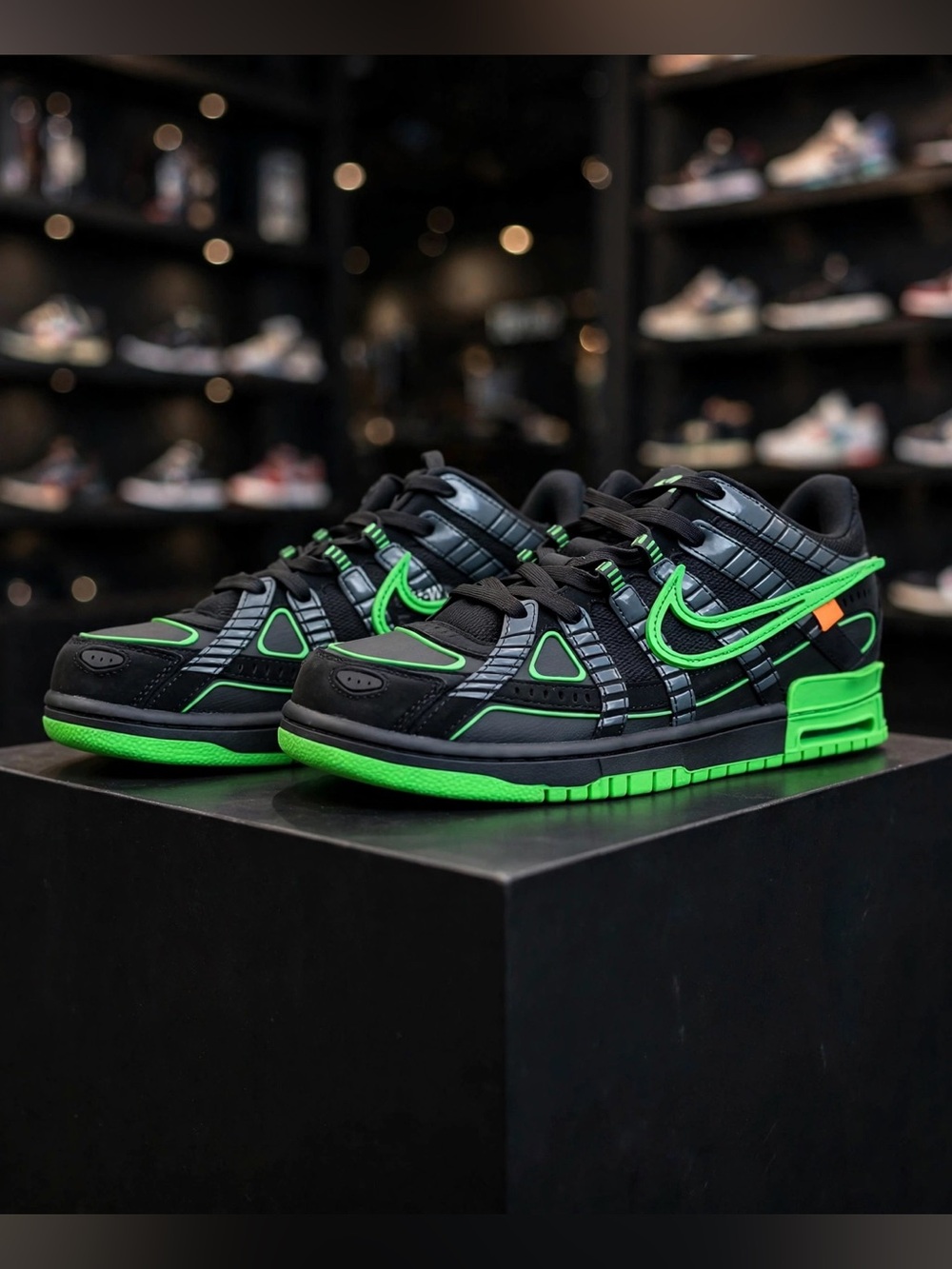 Nike Air Off-White x Nike Air Rubber Dunk 'Green Strike' (2020)